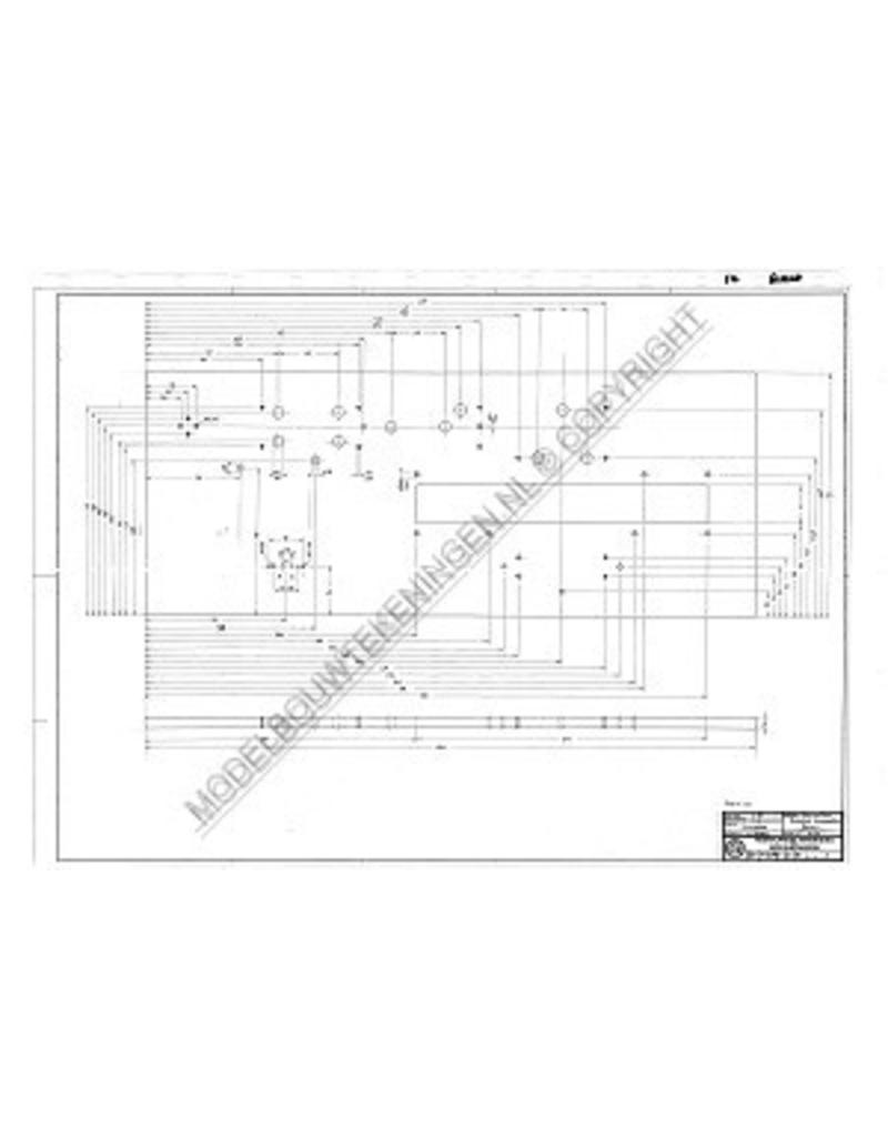 MBT Horizontale Dampfmaschine Bromo - Bauzeichnung Maßstab 1 : N/A (60.01.018)