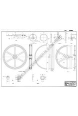 MBT Horizontale Dampfmaschine Bromo - Bauzeichnung Maßstab 1 : N/A (60.01.018)