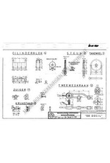 MBT 12 cyl. stoommachine De Docil - Bouwtekening Schaal 1 : N/A (60.01.020)