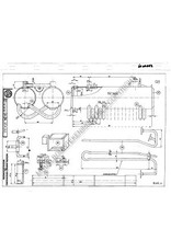 MBT Snellopende 2 cyl. stoommachine Phoenix met ketel - Bouwtekening Schaal 1 : N/A (60.01.022)