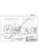 MBT Horizontale stoommach. Genjo - Bouwtekening Schaal 1 : N/A (60.01.023)