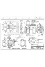 MBT Horizontale stoommach. Genjo - Bouwtekening Schaal 1 : N/A (60.01.023)