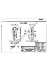 NVM 60.01.025 Mirror, verticale 2 cil. oscillerende stoommachine