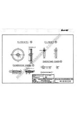 NVM 60.01.025 Spiegel, Vertikal 2 Zyl. oszillierende Dampfmaschine