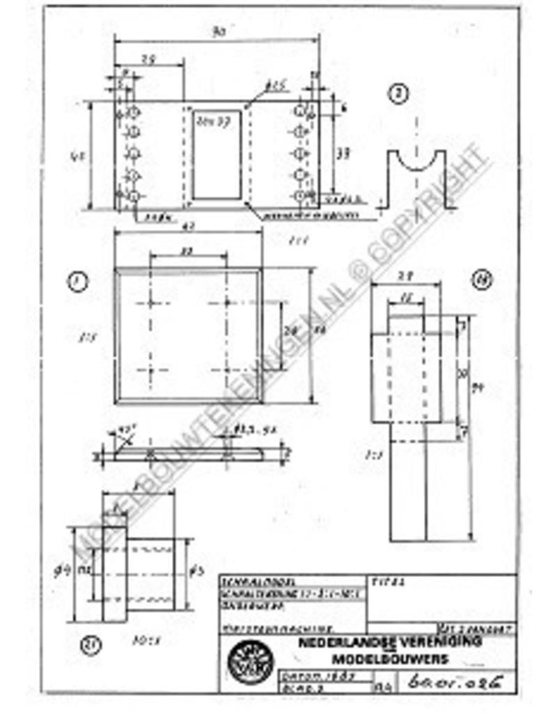 MBT 60.01.026 super miniatuur stoommachine met ketel