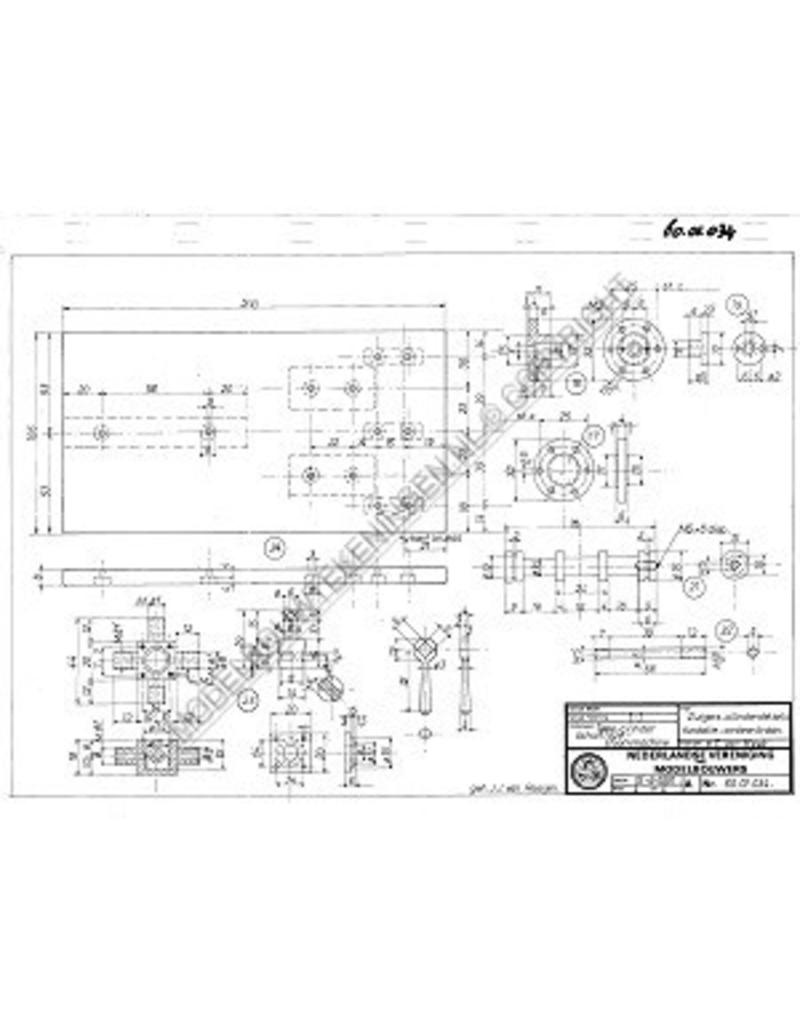 NVM 60.01.034 Zweizylinder-Dampfmaschine lose Schiebe