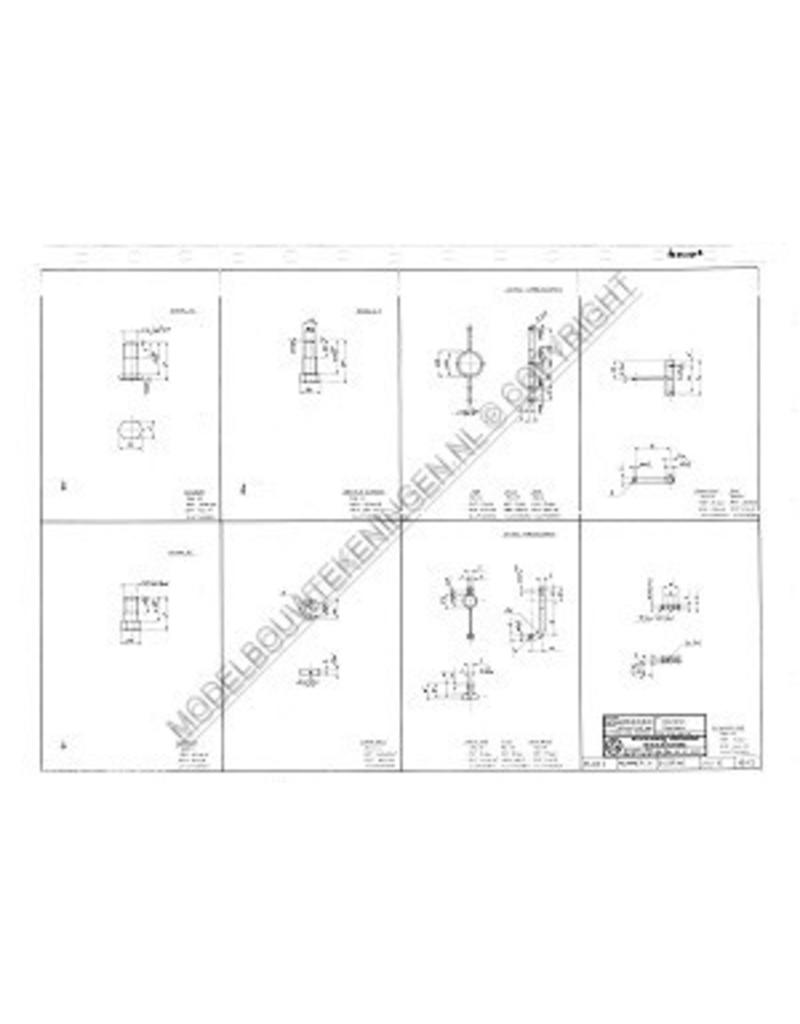 MBT Regulateur voor horizontale tandem compoundmachine - Bouwtekening Schaal 1 : N/A (60.01.035/A)