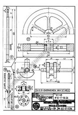 MBT Hor. Dampfmaschine "Tessa" - Bauzeichnung Maßstab 1 : N/A (60.01.036)