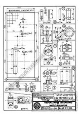 MBT Hor. stoommachine "Tessa" - Bouwtekening Schaal 1 : N/A (60.01.036)