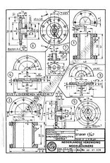 MBT cross-compoundstoommachine "Shyra" - Bouwtekening Schaal 1 : N/A (60.01.039)