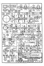 MBT cross-compoundstoommachine "Shyra" - Bouwtekening Schaal 1 : N/A (60.01.039)