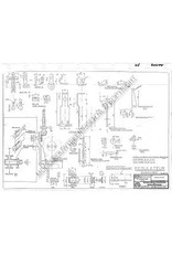 MBT Horizontale stoommachine "Ajax" - Bouwtekening Schaal 1 : N/A (60.01.041)