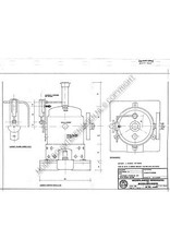 MBT Eenvoudige stoomketel met oscillerende machine - Bouwtekening Schaal 1 : N/A (60.01.045)