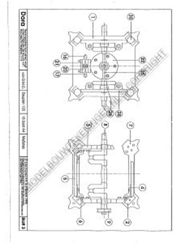 NVM 60.01.049 tafelstoommachine "Dora" volgens Maudsley