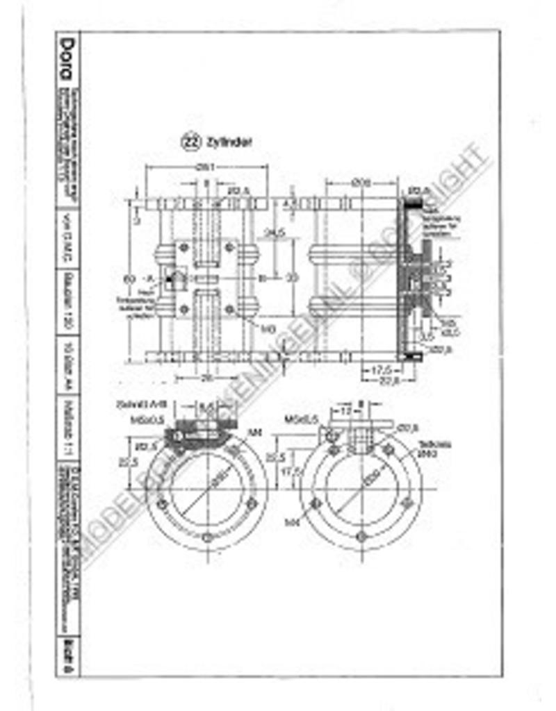 NVM 60.01.049 Tischdampfmaschine "Dora", wie Maudsley