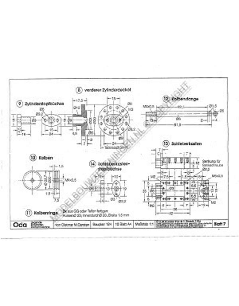 NVM 60.01.050 horizontal Dampfmaschine Oda