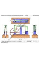 MBT CD - single-cylinder balance steam engine with cylindrical slide - Construction drawing Scale 1 : N/A (60.01.053)