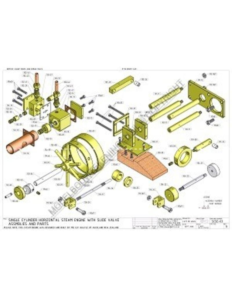 NVM 60.01.055 1 horizontal Zylinder-Dampfmaschine