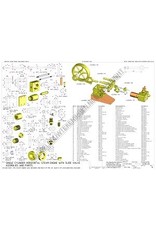 MBT CD-1-Zylinder horizontale Dampfmaschine - Bauzeichnung Maßstab 1 : N/A (60.01.055/A)