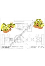 MBT CD-1-cilinder horizontale stoommachine - Bouwtekening Schaal 1 : N/A (60.01.055/A)