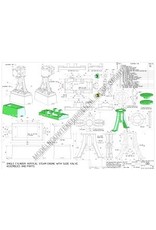 MBT CD- vertikale Dampfmaschine - Bauzeichnung Maßstab 1 : N/A (60.01.056)