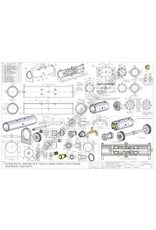 MBT CD - Zweizylinder-Linear-Dampfmaschine - Bauzeichnung Maßstab 1 : N/A (60.01.058)