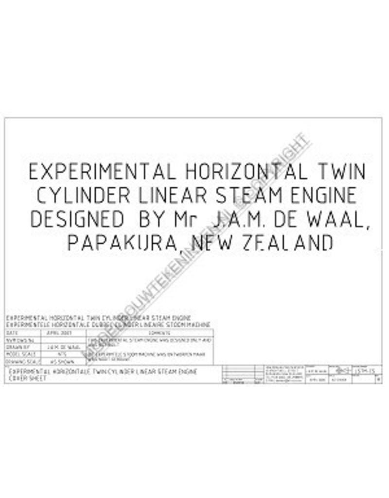 NVM 60.01.058 CD - Twin-cylinder linear steam engine