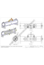 MBT Zweizylinder-Linear-Dampfmaschine - Bauzeichnung Maßstab 1 : N/A (60.01.058/A)
