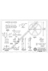 MBT ME Beam Engine - balansstoommachine - Bouwtekening Schaal 1 : N/A (60.01.061)