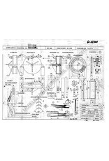 MBT Laval stoomturbine - Bouwtekening Schaal 1 : N/A (60.02.001)