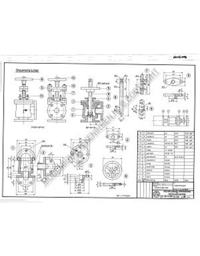 MBT 60.03.004 stoomafsluiter