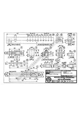 MBT Gasbrander voor Mamod stoomlocomotief - Bouwtekening Schaal 1 : N/A (60.03.006)