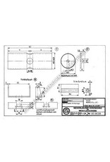 MBT Gasbrander voor Mamod stoomlocomotief - Bouwtekening Schaal 1 : N/A (60.03.006)