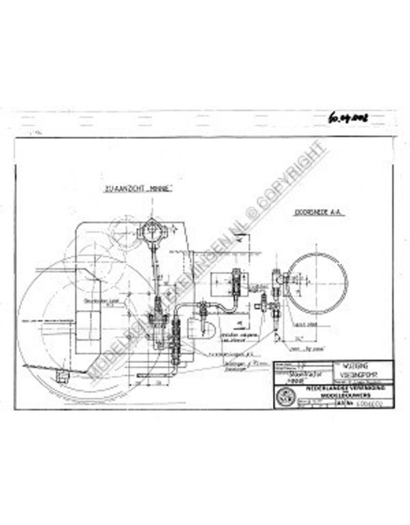 MBT Wijziging voedingspomp Minnie - Bouwtekening Schaal 1 : N/A (60.04.002)