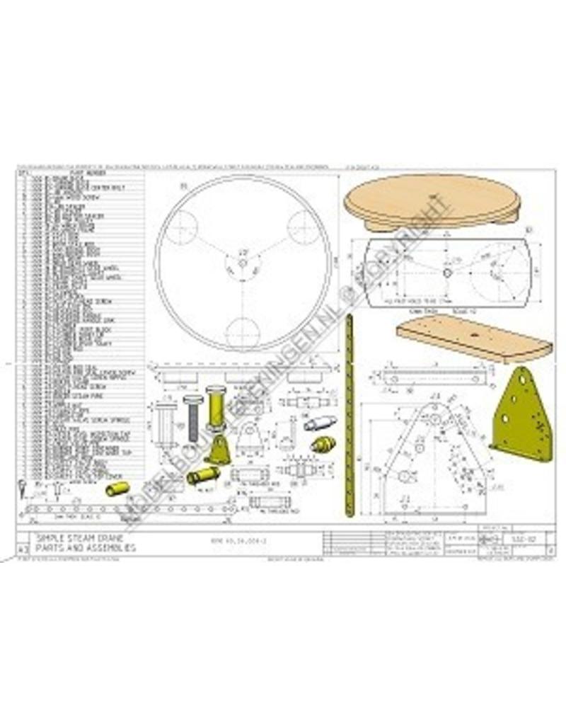 MBT CD - Stoomhijskraan - Bouwtekening Schaal 1 : N/A (60.06.004)