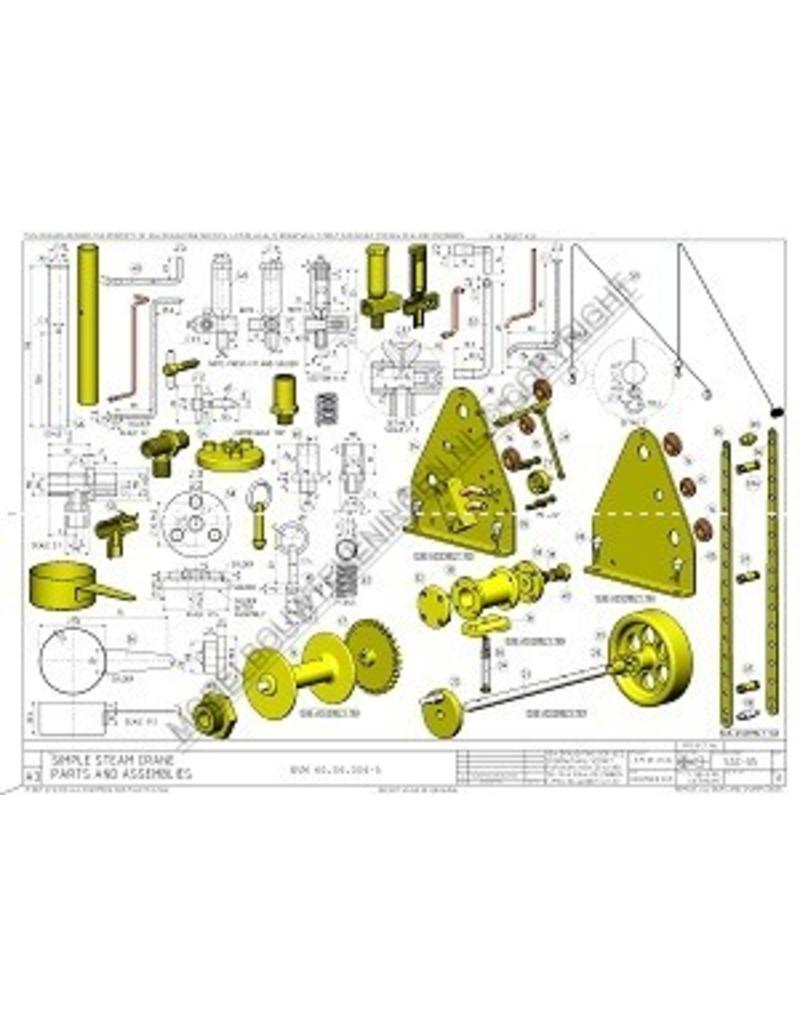 MBT Stoomhijskraan - Bouwtekening Schaal 1 : N/A (60.06.004/A)