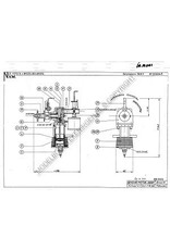 MBT Benzinmotor BB 8,4 - Bauzeichnung Maßstab 1 : N/A (60.10.001)
