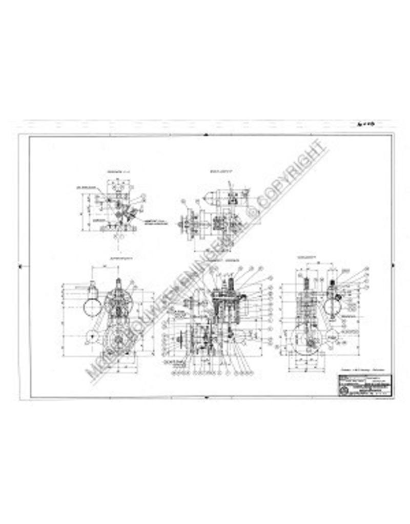 NVM 60.10.003 4-tact zuigklep benzinemotor 10cc