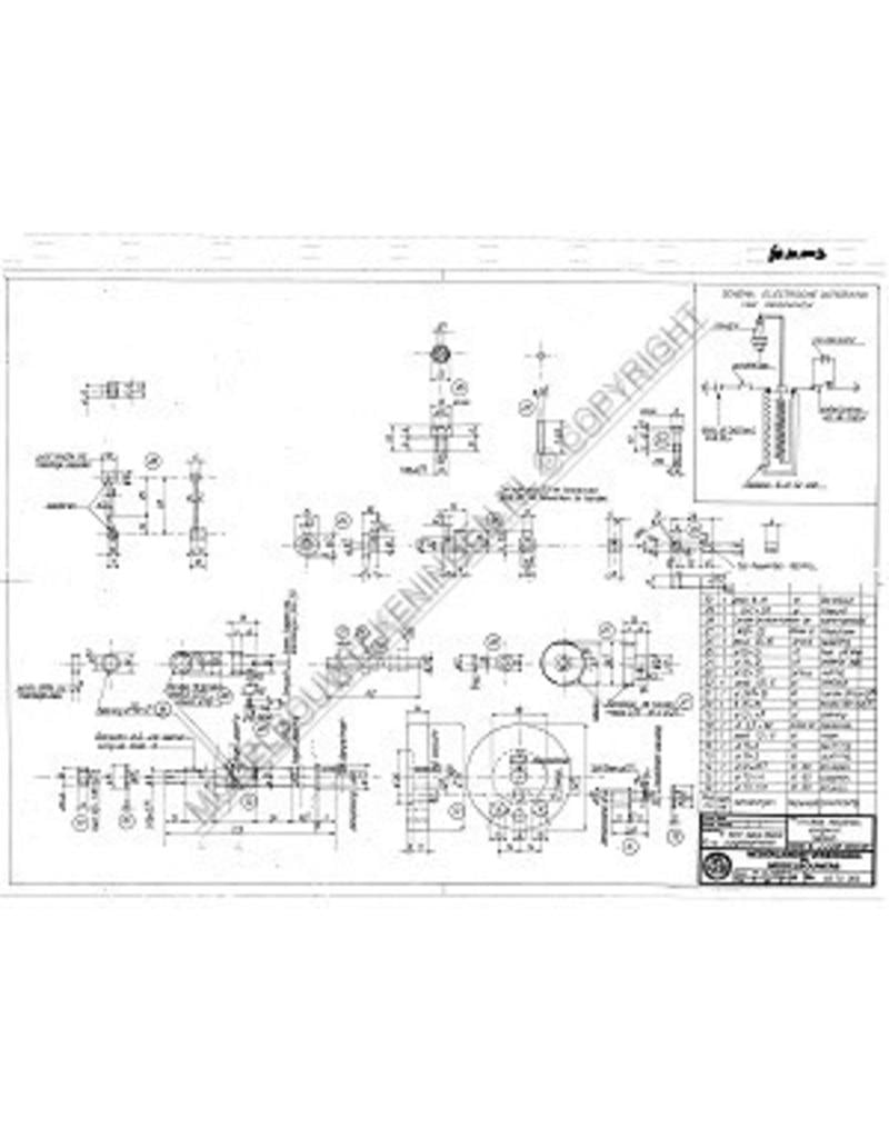 MBT 60.10.003 4-tact zuigklep benzinemotor 10cc