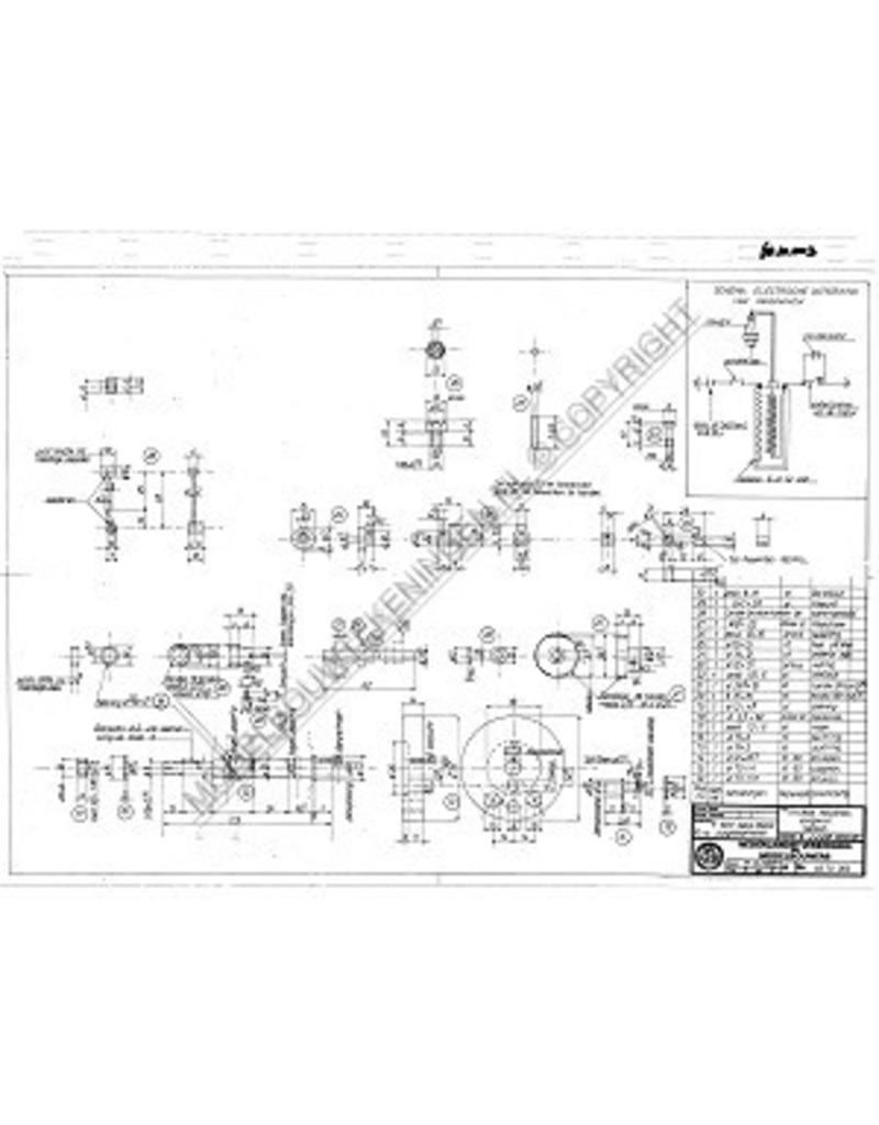 NVM 60.10.003 4-tact zuigklep benzinemotor 10cc