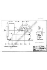 MBT Watergekoelde 4-tact-motor 17,5 cc vrij naar "Lister" - Bouwtekening Schaal 1 : N/A (60.10.005)