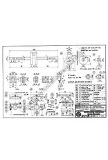 MBT Watergekoelde 4-tact-motor 17,5 cc vrij naar "Lister" - Bouwtekening Schaal 1 : N/A (60.10.005)