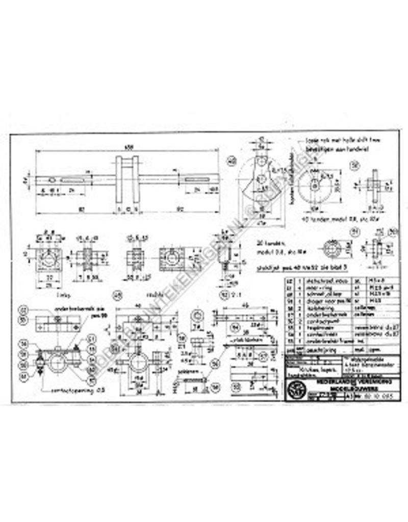 NVM 60.10.005 wassergekühlten 4-Takt-Motor 17,5 cc frei, "Lister"