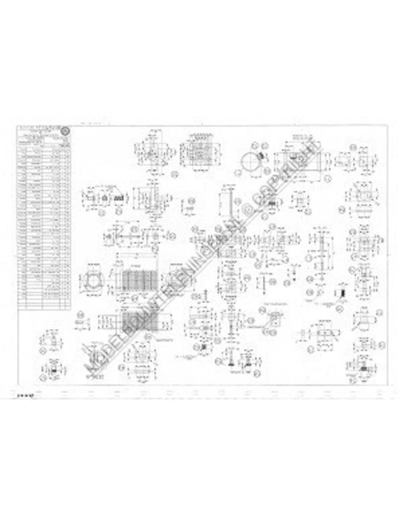 MBT "Stone" tweetaktmotor - Bouwtekening Schaal 1 : N/A (60.10.012)