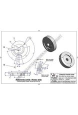 MBT Viertaktmotor met roterende schuiven - Bouwtekening Schaal 1 : N/A (60.10.014)
