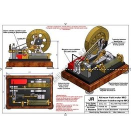 MBT Atkinson motor Mk 2 - Bouwtekening Schaal 1 : N/A (60.10.019)