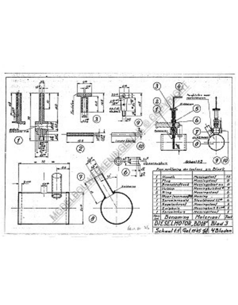 MBT 60.11.001 dieselmotor BD 1,8