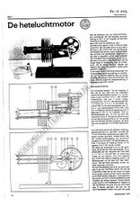 MBT Horizontaler Heißluftmotor - Bauzeichnung Maßstab 1 : N/A (60.12.002)