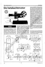 MBT Horizontale heteluchtmotor - Bouwtekening Schaal 1 : N/A (60.12.002)