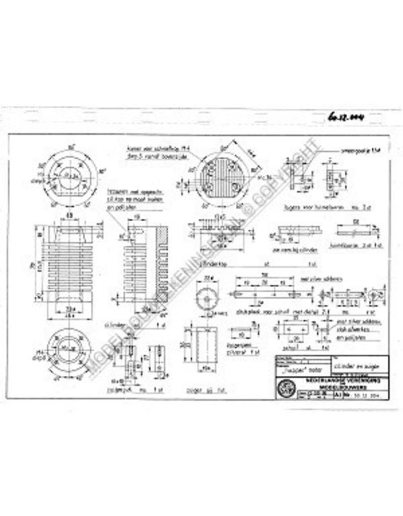 NVM 60.12.004 Happer motor, vacuummotor, of vlamhapper